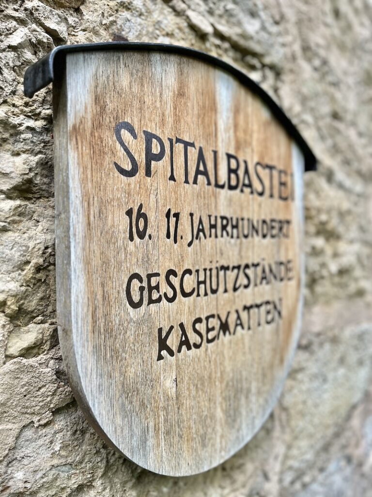 Spitalbastei in Rothenburg – Geschichtsort aus dem 16. Jahrhundert